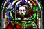 Placeholder: Thom Yorke stained glass, stained glass,paneks, gkass, lead, window, medieval church