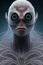 Placeholder: spider alien, head,8 eyes, evil, 8k, finely detailed, photo realistic, HR Giger style