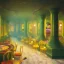 Placeholder: bright eyes, in underground wonderland casino, cards, lizard court, disturbing detail, pen and spray paint,3d render, isometric