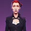 Placeholder: Portrait of a 30 year old witch like Cate Blanchett and Mary Poppins