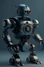 Placeholder: a robot made like a gear