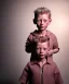 Placeholder: Tilda swinton toddler, full body, dramatic lighting, hyper realistic