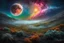 Placeholder: Moon Eclipse Season, fog, blue-yellow-orange-green-pink colors space-universe, with nebula, planets and stars, energy, molecular, textures, iridescent and luminous scales, breathtaking beauty of space, pure perfection, divine presence, unforgettable, impressive, breathtaking beauty of the universe, volumetric light style by Jeremy Mann. Spartak Mukanovski, vanishing point, super highway, digital painting, , Miki Asai photography, close-up, hyper detailed, sharp focus, intricate details, by greg