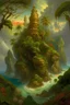 Placeholder: intricate details greg rutkowski style tom Asher Brown Durand style style fantasy tropical island