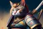 Placeholder: full body Samurai Cat perfect faced (((I'm the style of Mark E. Rogers))), hyperrealism, digital painting of an animation character, character illustration, glen keane, lisa keane, realistic, disney style character, detailed, digital art, 4k, ultra hd, beautiful d&d character portrait, colorful fantasy, detailed, realistic face, digital portrait, intricate armor, fiverr dnd character, wlop, stanley artgerm lau, ilya kuvshinov, artstation, hd, octane render, hyperrealism