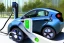 Placeholder: E-mobility, electric car charging battery,