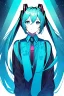 Placeholder: hatsune miku with a m16