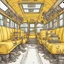 Placeholder: a yellow school bus, biopunk theme, detailed