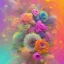 Placeholder:  pastel colors, abstract art, flowers camp