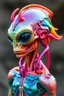 Placeholder: Rainbow alien hybrid