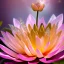 Placeholder: one big crystal subtle lotus in a flowery ambiance with a beautiful fairy, delicate colors, finely tuned detail, ultra high definition, 8 k, unreal engine 5, ultra sharp focus