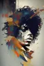 Placeholder: Michael Jackson , abstract style