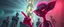 Placeholder: haze volume light rays, depth of field, awake in a dream eraser head psychedelic neon coy cyberpunk fluffy alien cute gremlin pointing up brilliant detailed full figure portrait disco glittery fluffy slender man anime in the style of Escher and Giger in front of dented marble tower of transparent glass statues