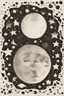 Placeholder: Abstract drawing of the moon and stars