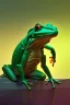 Placeholder: Crocodile frog Hybrid, trending on artstation, award winning painting, cgi, art by anton fadeev and john howe and greg rutkowski