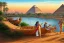 Placeholder: An ancient Egypt city at the Nile, pyramids in the background, Egyptian temples, lush vegetation, by matthieu lauffray, sunrise, stunning environment, perfect composition, professional digital painting, super highly detailed, wide-angle, diffused lighting, 8 k Uhd, god rays