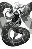 Placeholder: lots of snakes, greyscale