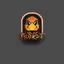 Placeholder: Make it say " TDK " Under the face