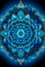 Placeholder: Blue mandala iphone screen saver