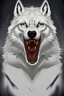 Placeholder: white werewolf