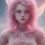 Placeholder: fairy, smiling, pink, green, beautiful, hyperrealism, masterpiece, expert, cinematic lighting, sharp focus, 8K, pastel, macro lens, woman, detailed, flower