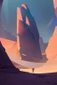 Placeholder: canyon sci fi stylized arcane