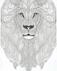 Placeholder: b/w outline art for kids coloring book page Animal-themed in their habitat, coloring pages, Lion, full white, adults style, white background, whole body, Sketch style, full body (((((white background))))), only use outline., cartoon style, line art, coloring book, clean line art, Sketch style, line-art