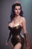 Placeholder: busty evil queen in leather gown, cleavage,unreal 5, octane render,cinema4d, dynamic lighting, dramatic lighting, 4k, redshift render, highly detailed, hyper realistic