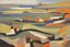 Placeholder: abstract landscape of iona in the style of Arne hiersoux