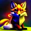 Placeholder: diamond fox, 8k resolution, ultra hyperdetailed, Unreal Engine 5, ultra colourful, very small details, realistic, realistic lighting