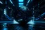 Placeholder: hyper crazy aluminum diorama art of the matte black ball squares circles triangles glowing lines motion blur depth of field dark metallic colors bright light from the left back front hyper shadows octane render