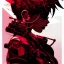 Placeholder: beautiful punk girl, hyper detailed, intricately detailed, illustration by <kilian eng> <Yoji Shinkawa>, darkred tones,