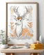 Placeholder: Picture a realistic photograph of a child happily coloring a lively deer illustration. The rectangular frame, adorned with intricate swirls and floral motifs, adds a touch of elegance to the snapshot, creating a heartwarming blend of childhood innocence and artistic expression.
