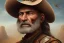 Placeholder: old RUGED cowboy face