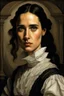 Placeholder: Jennifer Connelly painted by Rembrandt and Escher