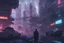 Placeholder: Cyberpunk, high quality, background Image, buildings,