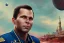 Placeholder: Yuri Gagarin, photorealistic illustration, 4k