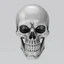 Placeholder: ANATOMICALLY CORRECT digital photograph of the SKULL OF A SMILEY FACE with fine line, highly detailed, high resolution, 8k 3d, vray, horrorcore,