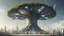 Placeholder: the last tree, city of the future, big portal