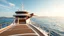 Placeholder: a luxury ship in sea with beutiful mountains at distance ,a propheshinal dive board on the ship deck lady dives to sea and twist and turn in the fly