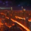 Placeholder: 8k ULTRA HD picture of a city at night with stars