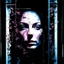 Placeholder: woman behind glass, Alex Maleev