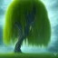 Placeholder: one lonely willow tree