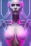 Placeholder: cyberpunk, pink latex body, women, body portrai, big boobs, highlight eyes perfect, skin, tron, cyborg, perfekt sexy, real, dream, hr giger