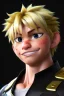 Placeholder: Detailed anime portrait of bakugo from my hero academia, gold hair and golden eyes, black suit, intricate details, full body portrait, keep head in frame, slight smile, black Japanese motif, concept art, highly detailed, digital painting, concept art, sharp focus, illustration, art by Yoji Shinkawa, WLOP and greg rutkowski and alphonse mucha and artgerm and yanjun Chen and Junji ito and Makoto Shinkai, HDR, octane render