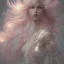 Placeholder: girl, fairy wings, cute, beautiful, long hair, pink hair, 8k resolution concept art portrait by Greg Rutkowski, Artgerm, WLOP, Alphonse Mucha dynamic lighting hyperdetailed intricately detailed Splash art trending on Artstation triadic colors Unreal Engine 5 volumetric lighting fairycore auroracore