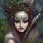 Placeholder: karlan, rusty metal, feathers, Dryad, fae, sidhe, ominous, nature, plants, wildflower, facepaint, dnd character portrait, intricate, oil on canvas, masterpiece, expert, insanely detailed, 4k resolution, retroanime style, cute big circular reflective eyes, cinematic smooth, intricate detail , soft smooth lighting, soft pastel colors, pencil sketch