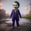 Placeholder: Joker toddler, real, full body, tokio background, dramatic lighting, hyper realistic, 8k