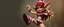 Placeholder: gremlin gnome cheerleader doing her thing full body portrait