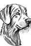 Placeholder: dog clipart line art